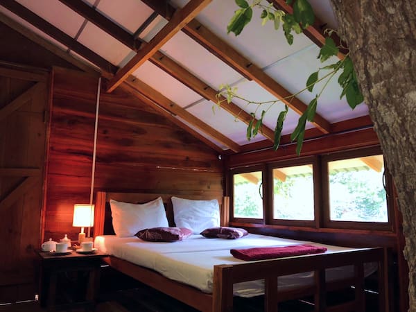 Cozy Treehouse Interior